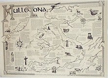 Mull and Iona  map