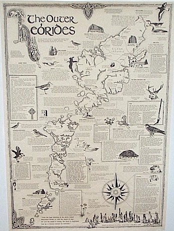 map of Outer Hebrides