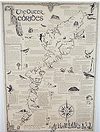 The Outer Hebrides  map