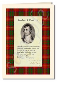 robert burns cards